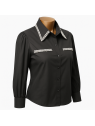 Camisa Perlas de satén