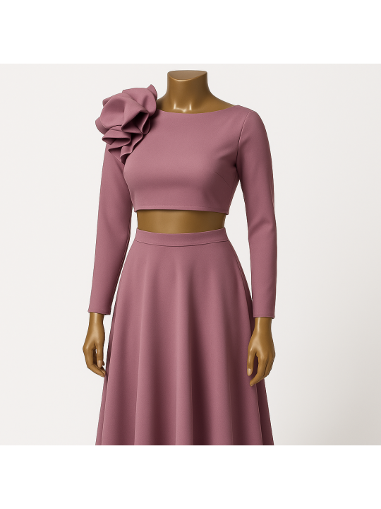 Conjunto Top con falda