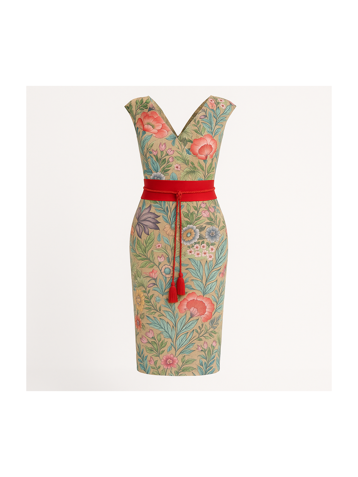 Vestido jardín japo Kahyra