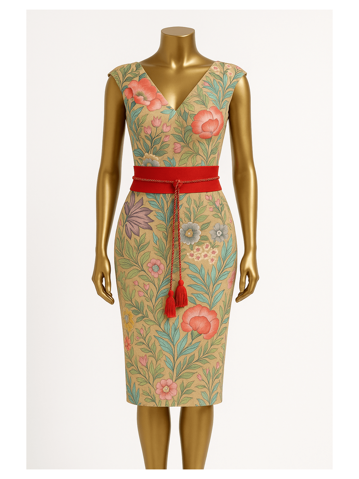 Vestido jardín japo Kahyra