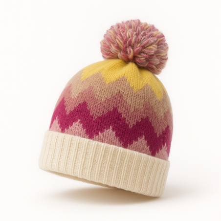 Gorro multicolor alpaca y lana