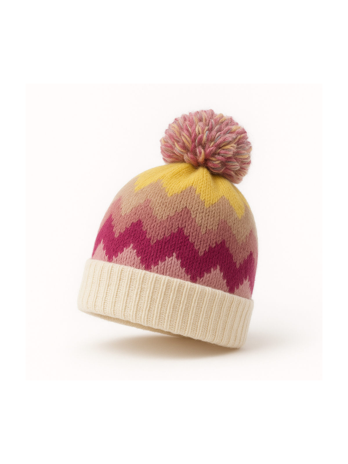 Gorro multicolor alpaca y lana