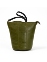 Bolso de piel Alma Cubo